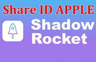 2 199. . Shadowrocket apple id share